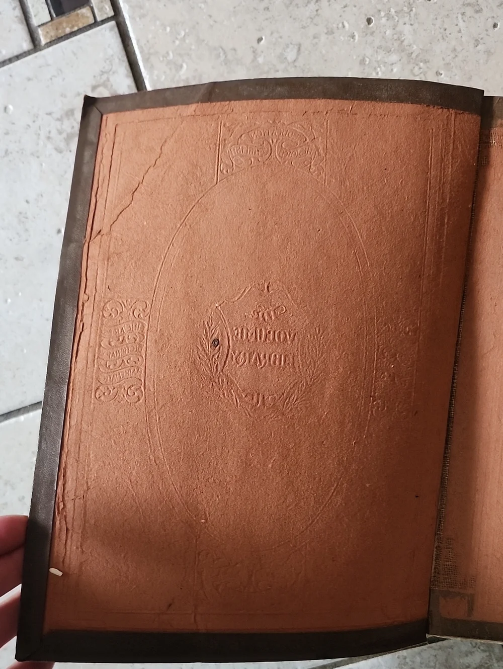 The Volume Library Leather Book By Abram Royer Brubacher 1924 Copyright
